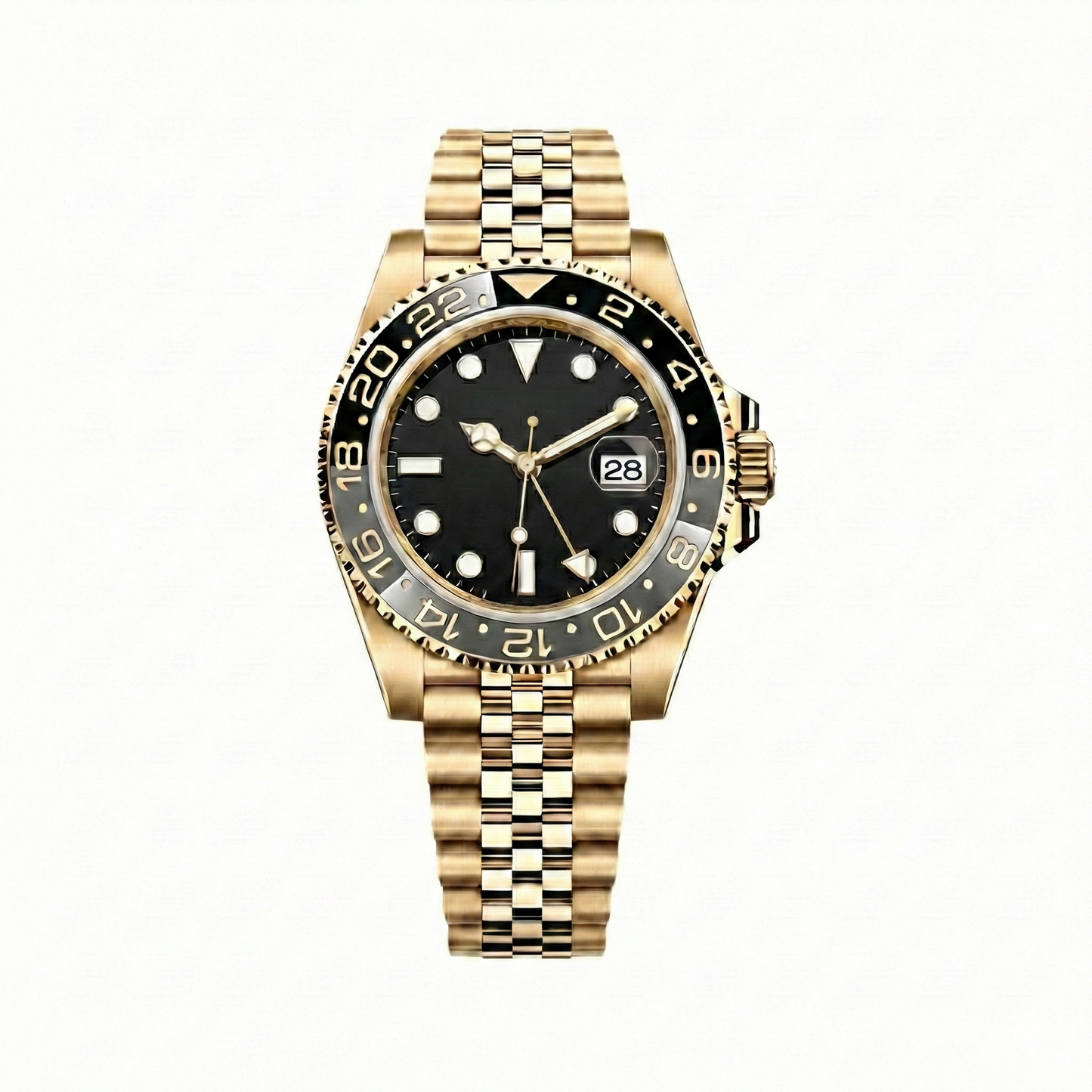 GMT-Master II 40mm “Yellow Gold” M126718GRNR-0001