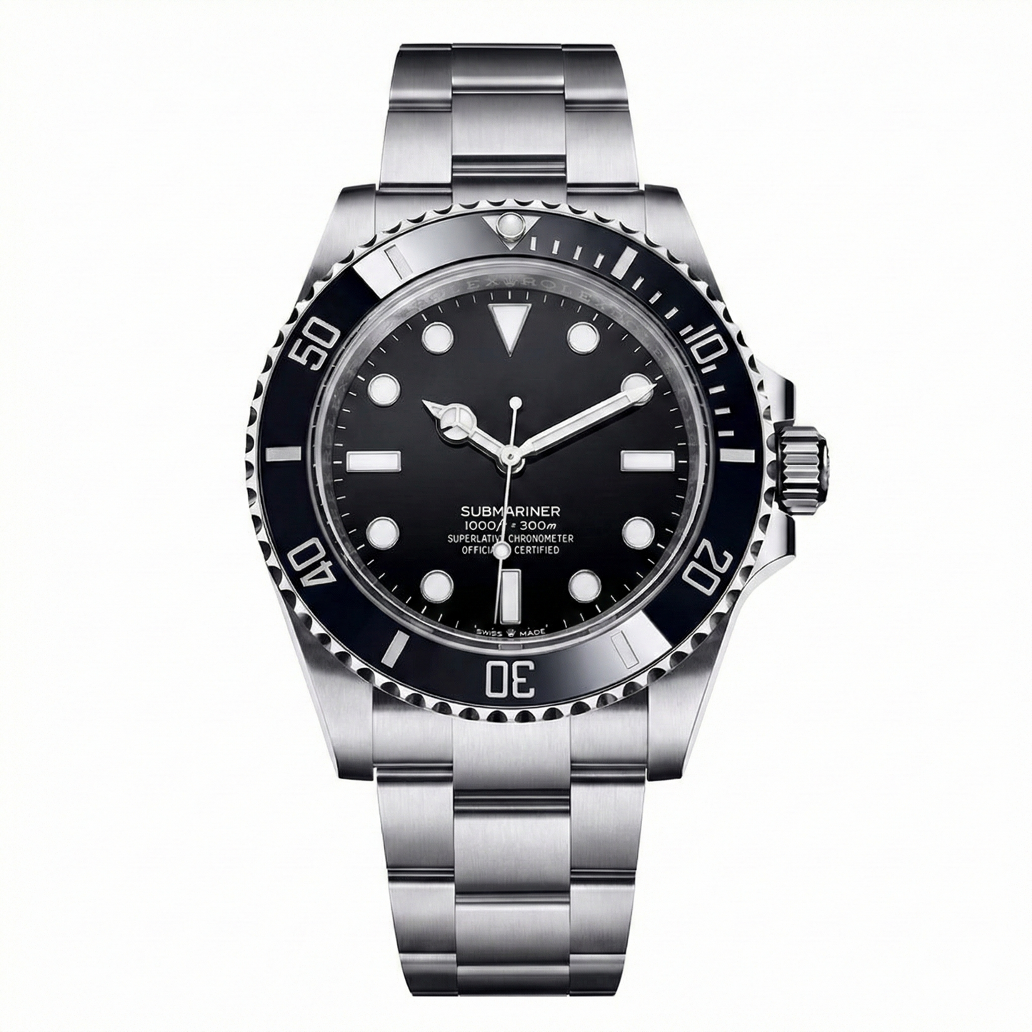 Submariner 41 mm Silver Black 126610LN