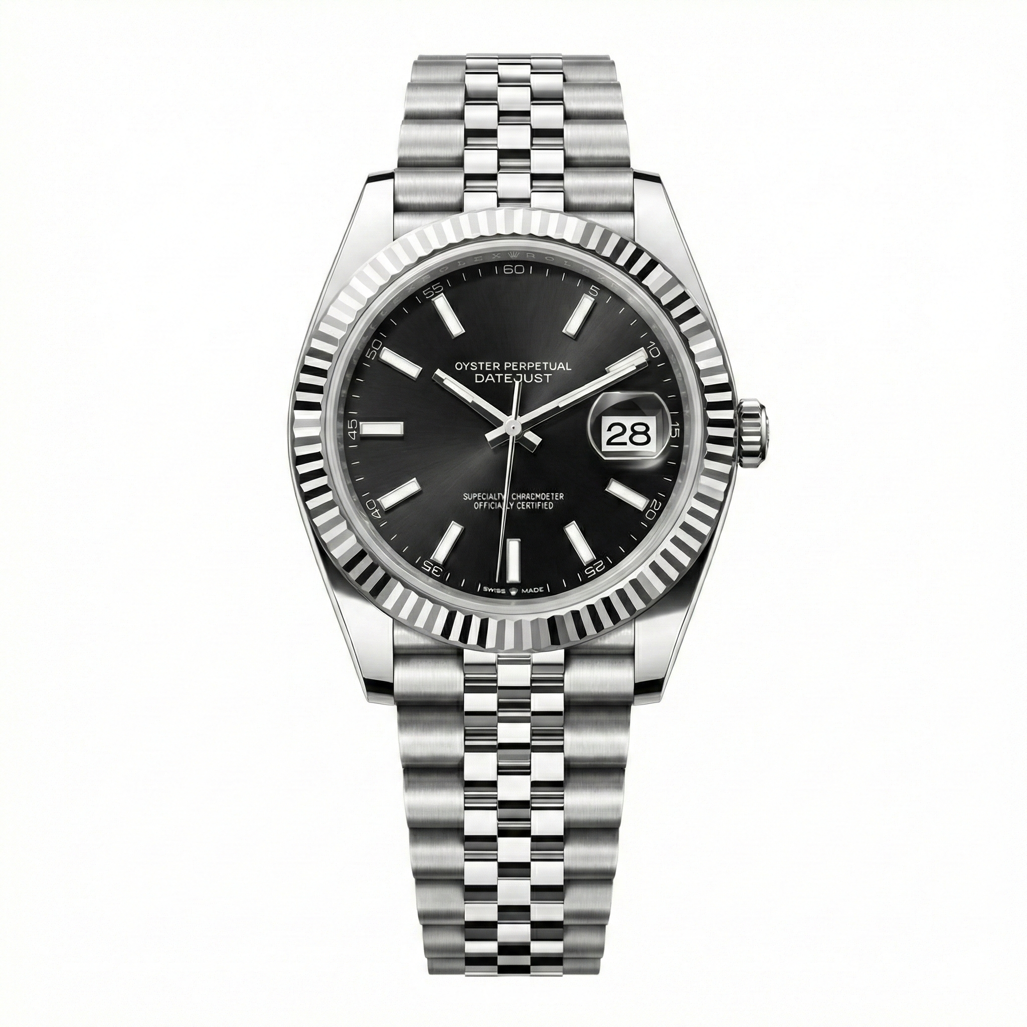 Datejust 41mm Black Dial 126334