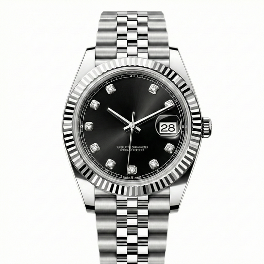 Rolex Datejust 41 mm "Black Diamond White Gold" Jubilee 126334