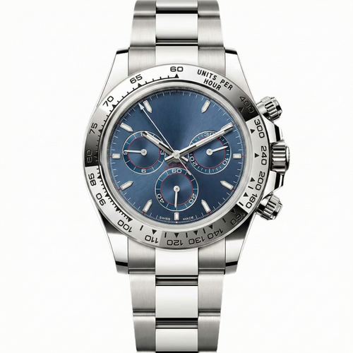 Daytona 40 mm “White Gold Blue Dial” 126509