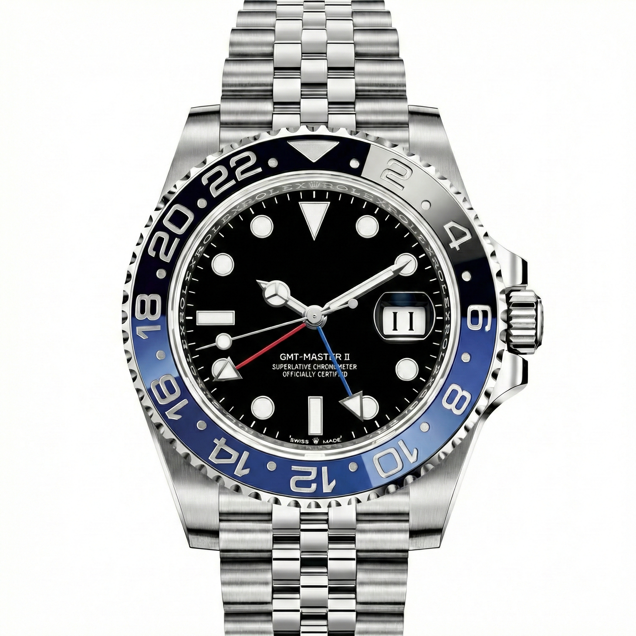 GMT-Master II 40 mm “Batman” 116710BLNR