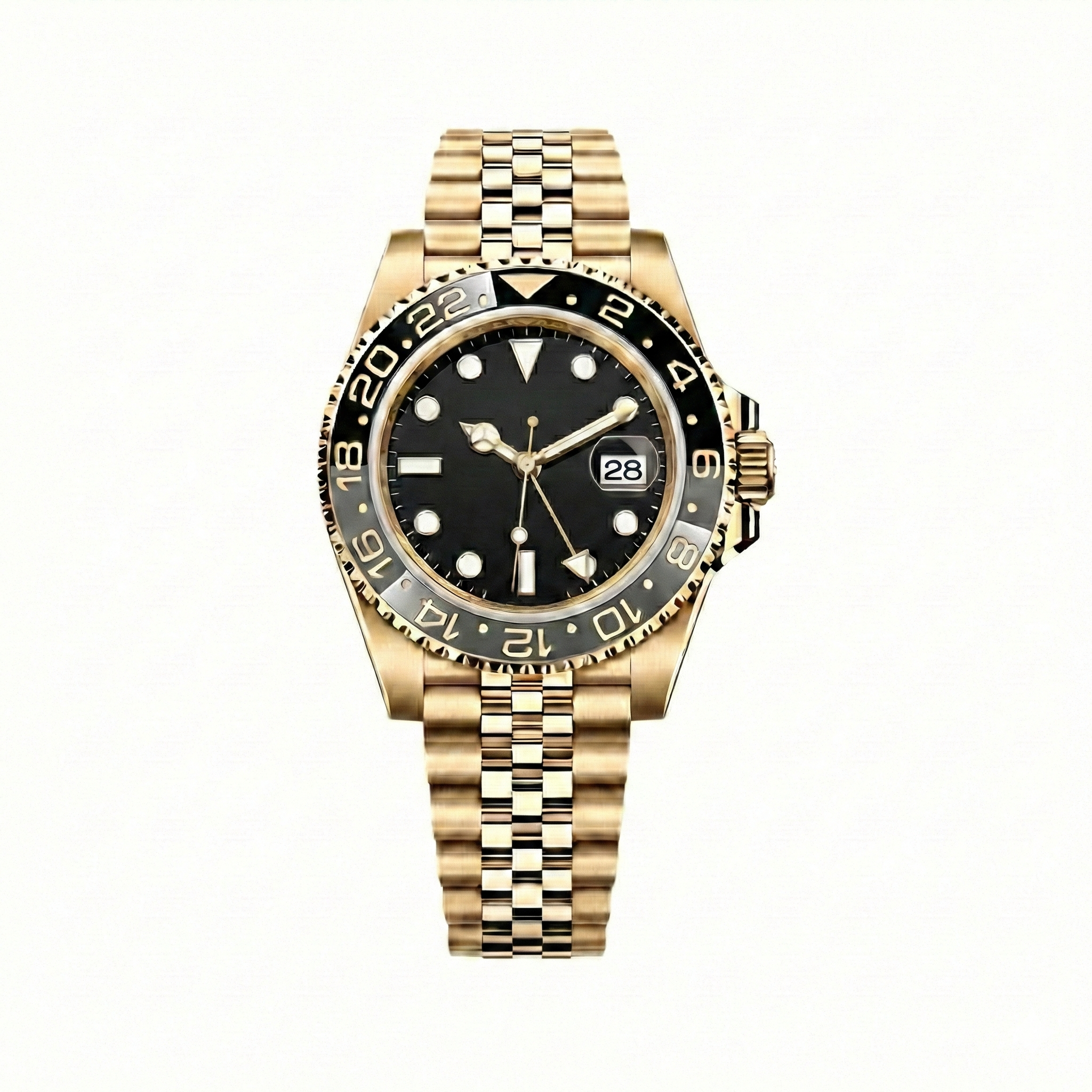 GMT-Master II 40mm “Yellow Gold” M126718GRNR-0001