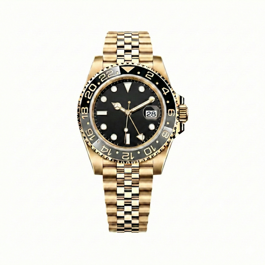 GMT-Master II 40mm “Yellow Gold” M126718GRNR-0001
