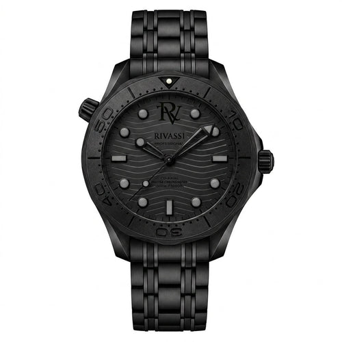 Rivassi Seamaster Diver 300M Black Black