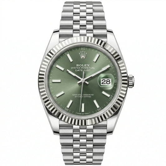 Rolex Datejust 126334 Green Dial Jubilee